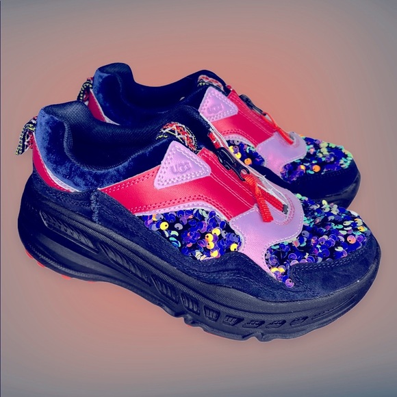 UGG Shoes - UGG CA805 ZIP STELLAR SPARKLE SEQUIN Sneakers